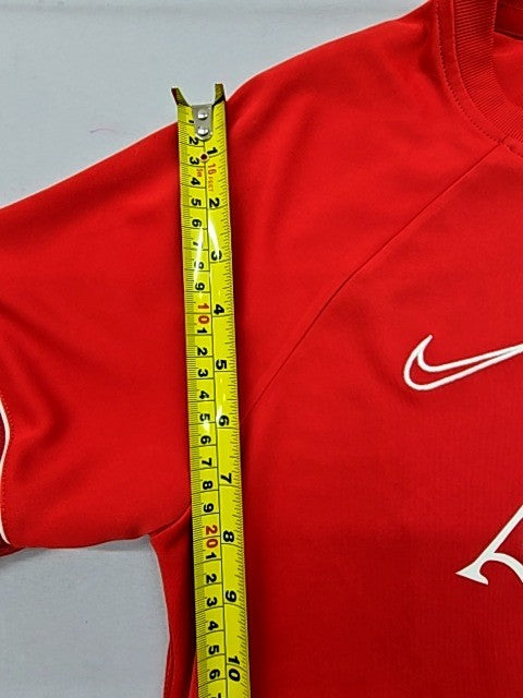 Nike Red Argyle Dri-FIT Jersey M Short Sleeve Crewneck
