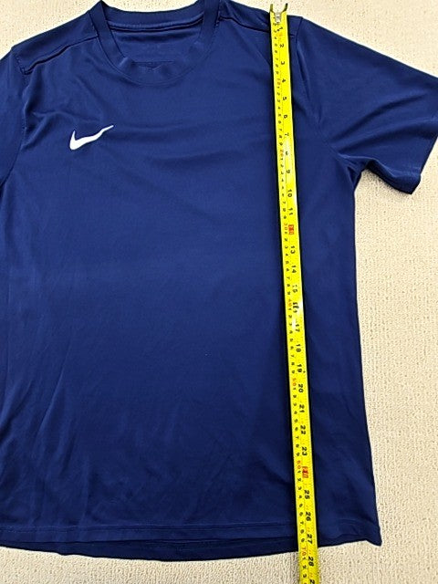 Nike Unisex Navy Dri-FIT Crewneck Short Sleeve Jersey Slim Fit