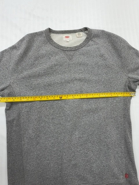 Levi's Men's Grey Relaxed Fit Crewneck Sweatshirt Size M