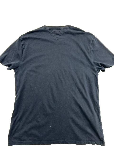 Tommy Hilfiger Navy XL Cotton Short Sleeve Crew Neck T-Shirt