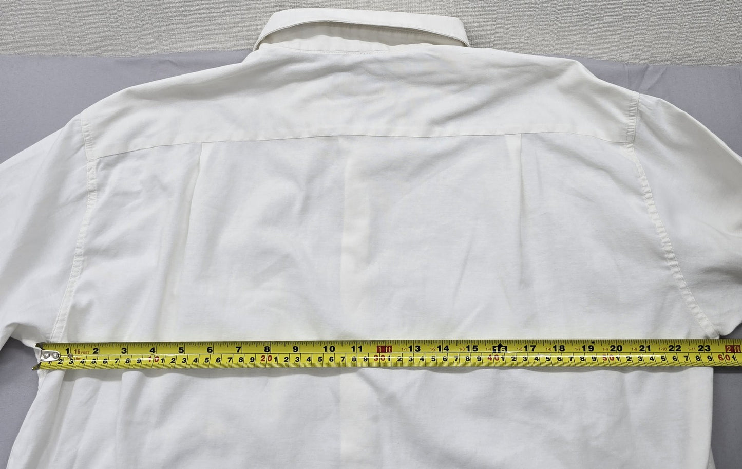 Polo Ralph Lauren Men's White Dress Shirt XXL Long Sleeve Cotton