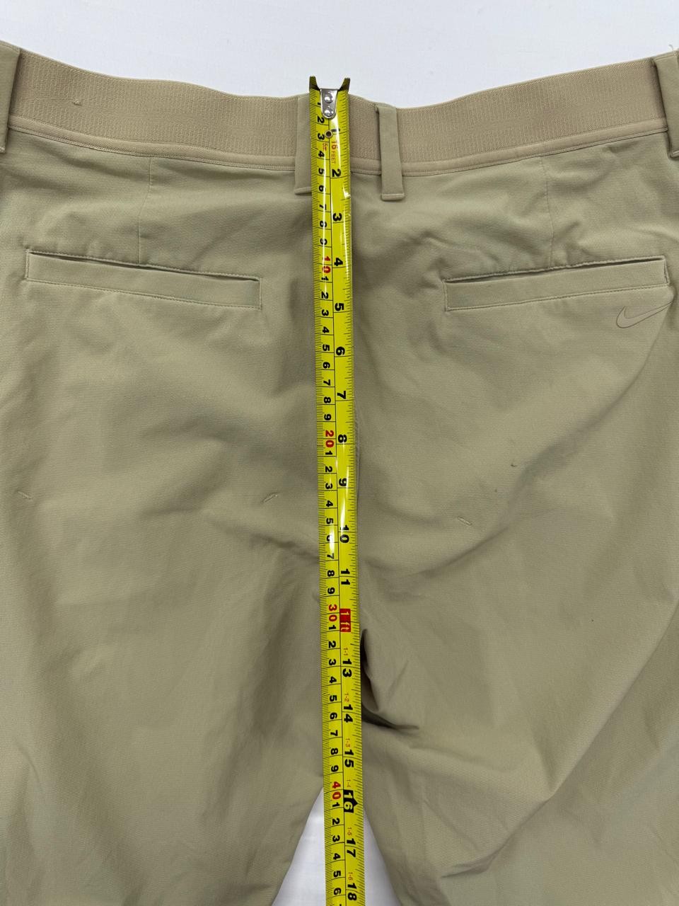 Nike Men's Khaki Straight Flat Front Pants 36x34 FD562-250