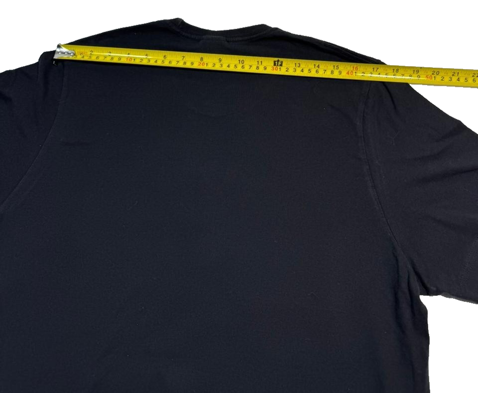 Adidas Men's Black Camo Box Logo Graphic T-Shirt Short Sleeve Size L