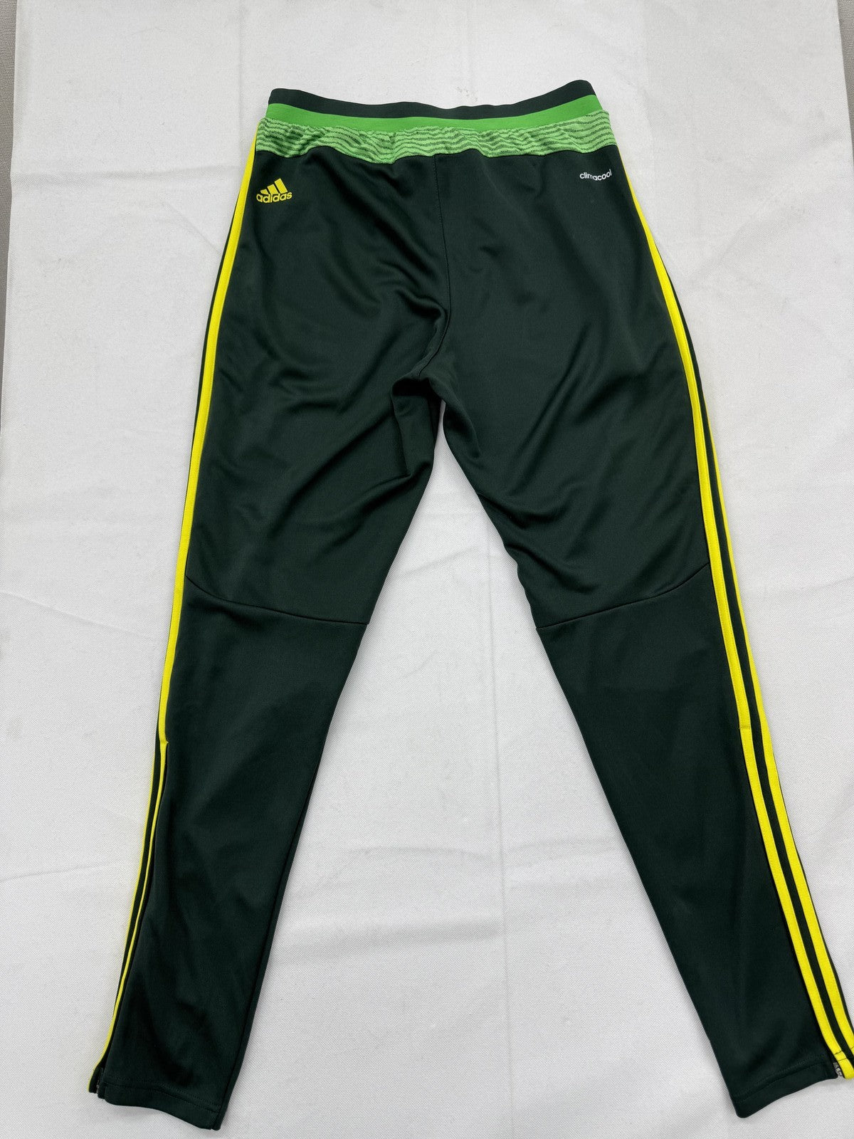 Adidas AC Milan Green Track Pants Men's S Climalite Tapered NWT
