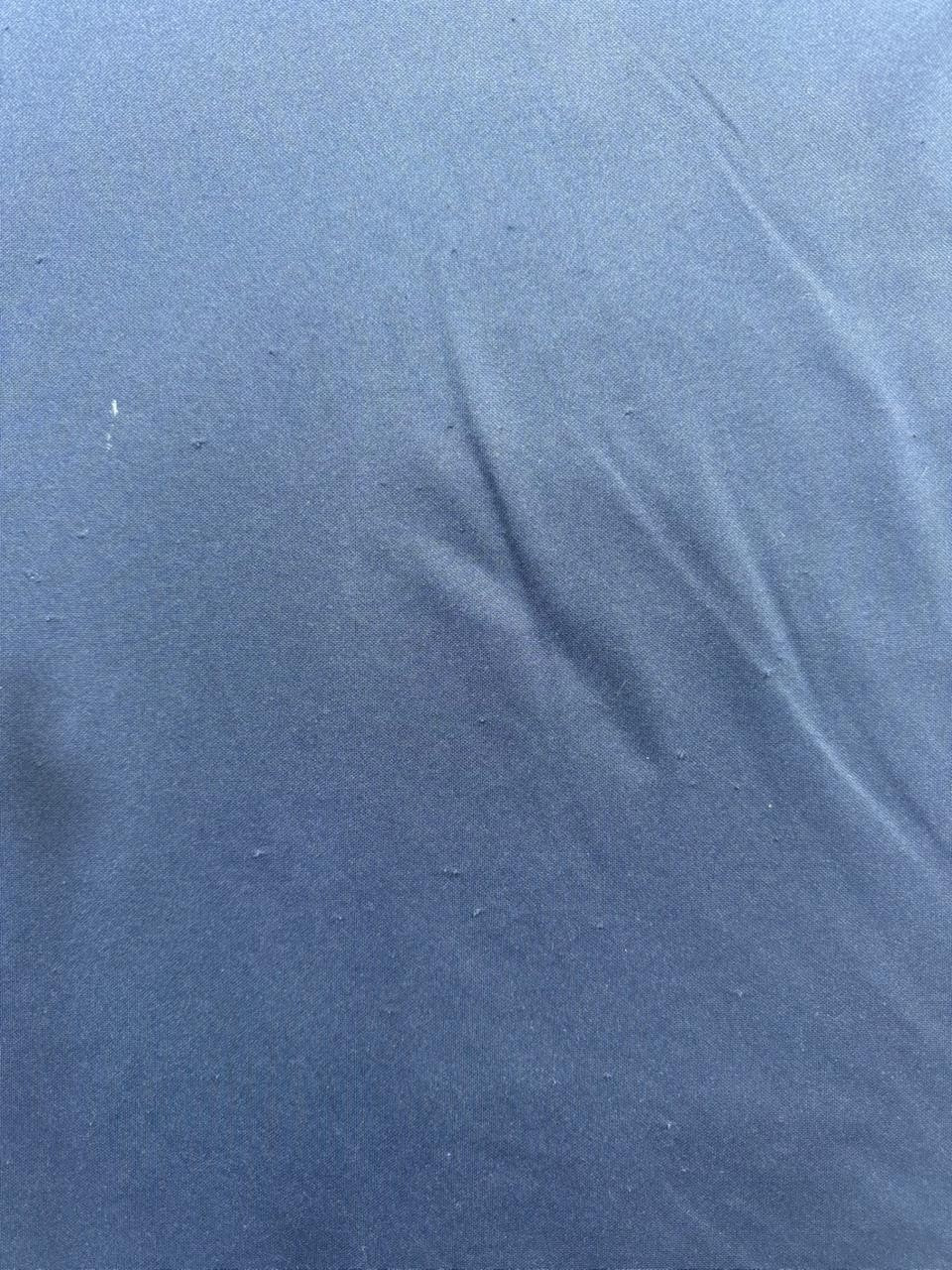 Nike Men's Navy Blue Dri-FIT Short Sleeve T-Shirt White Swoosh Logo Size L