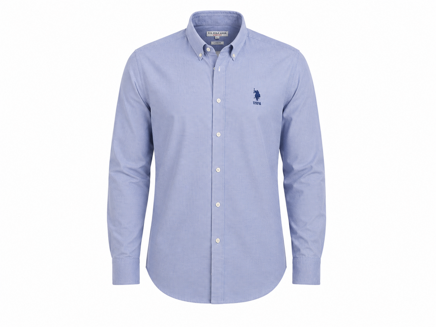 U.S. Polo Assn Men Blue Polo Shirt product image 2