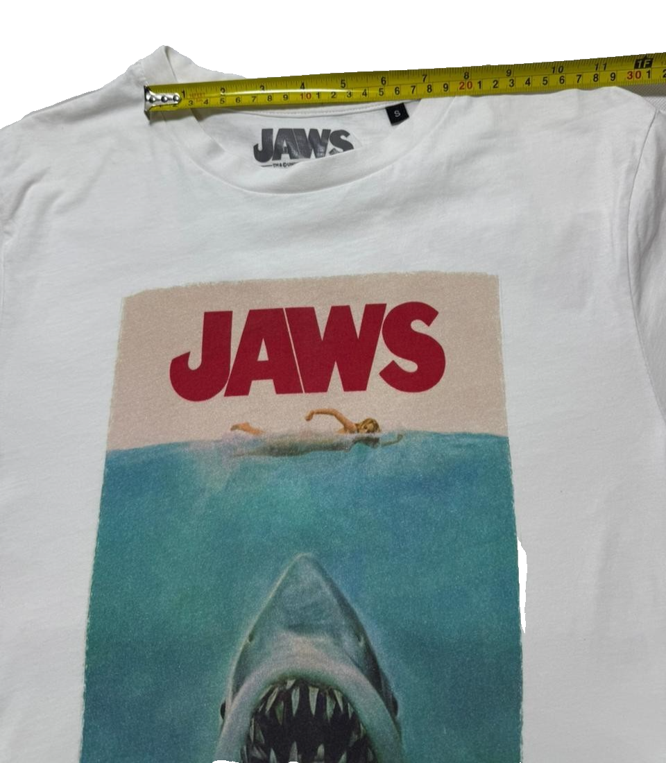 Universal Studios Shark Film Cotton Short Sleeve T-Shirt - Sizes S