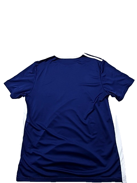 Adidas Men's Navy Stripe Jersey 2XL AeroReady Short Sleeve