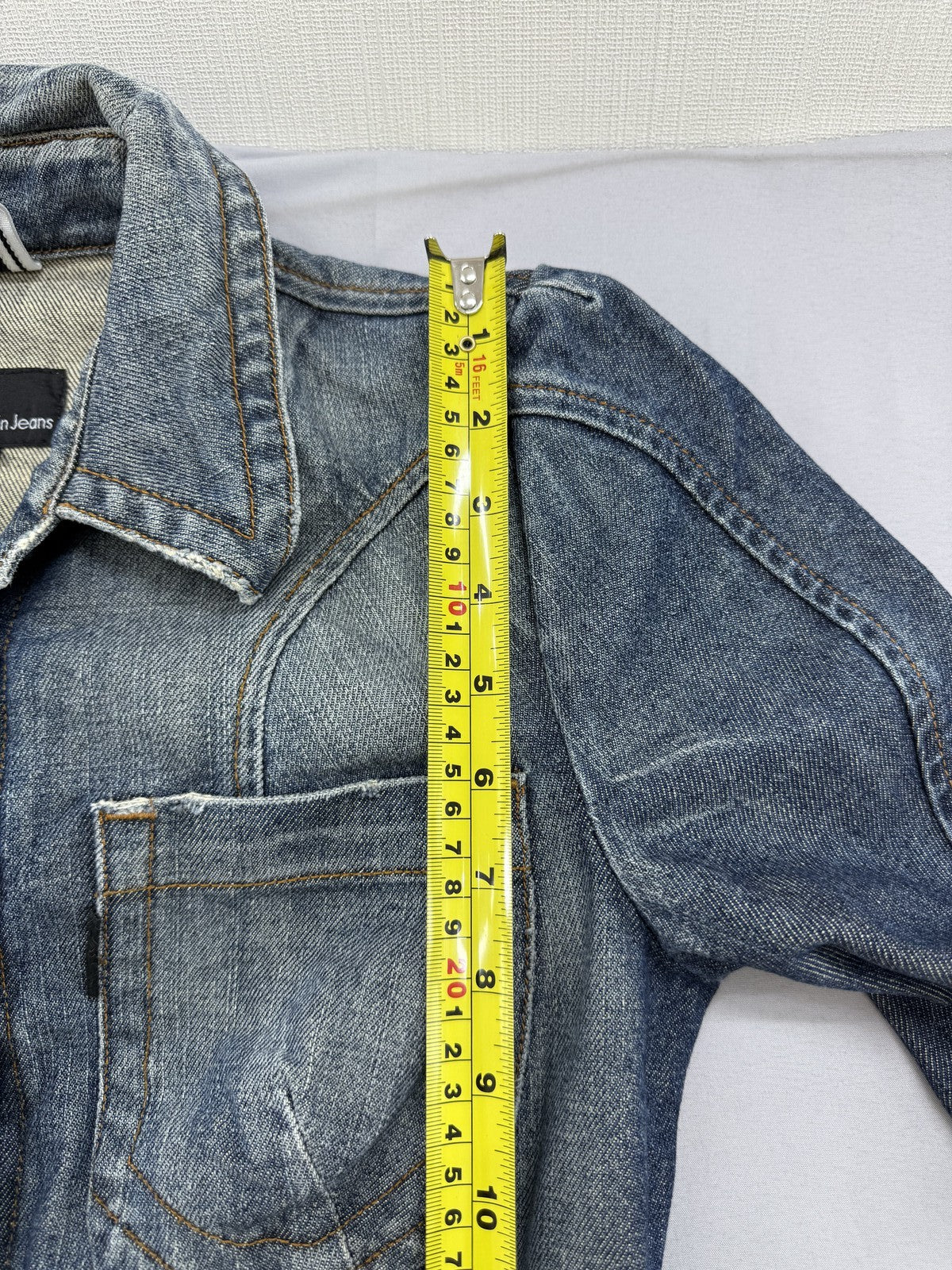 Calvin Klein Jeans Denim Trucker Jacket Women's Small