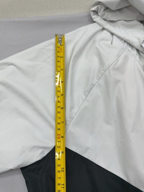 Nike Men's White/Black Windrunner Hooded Jacket Size L