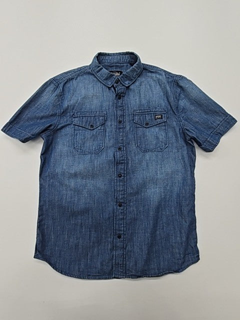 Superdry Boys Blue Shirt size M product image 1