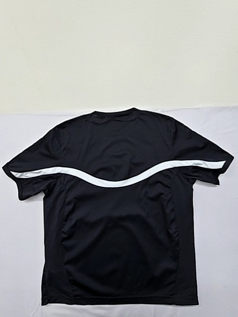 Adidas Men's XL Black Training T-Shirt AeroReady 3 Stripes Crewneck