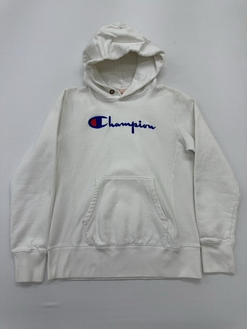 Champion Boys White Hoodie size L product image 1