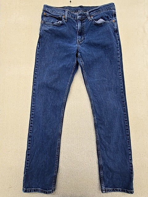 Levi's Men's Blue Jeans – Size 34, Slim Fit