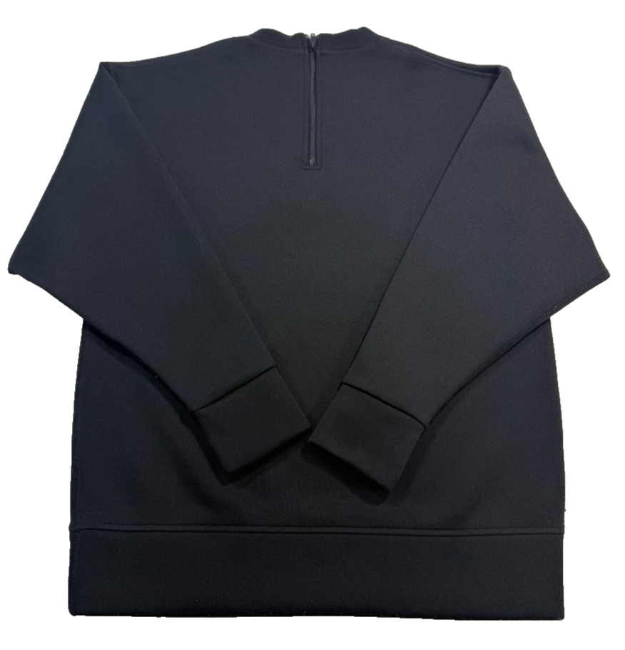 Adidas Originals Hyke Crewneck Unisex Sweatshirt Scuba Fabric Back Zipper S