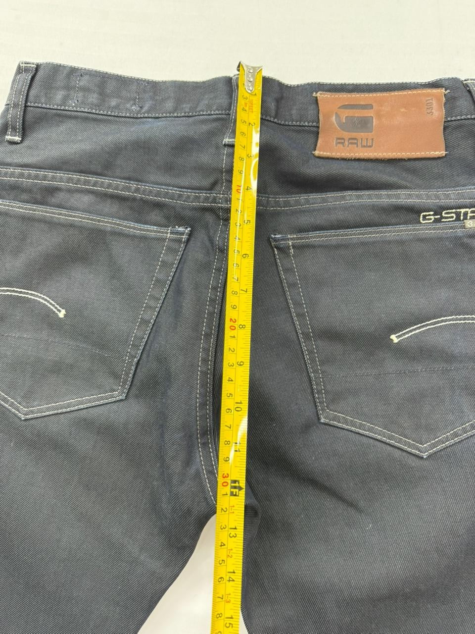 G-Star 3301 Slim Fit Men's Dark Wash Stretch Jeans 30x30