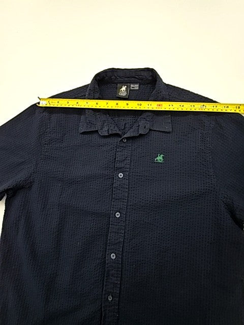 U.S. Grand Polo Men Navy Blue 3XL Cotton Button-Up Shirt Size 3XL