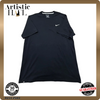 Nike Men's Black T-Shirt – Size L, Cotton