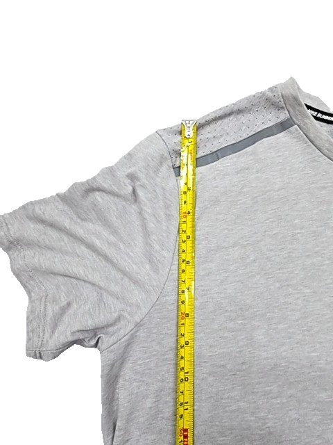 Nike Men's Grey Dri-FIT Fitness T-Shirt Size L
