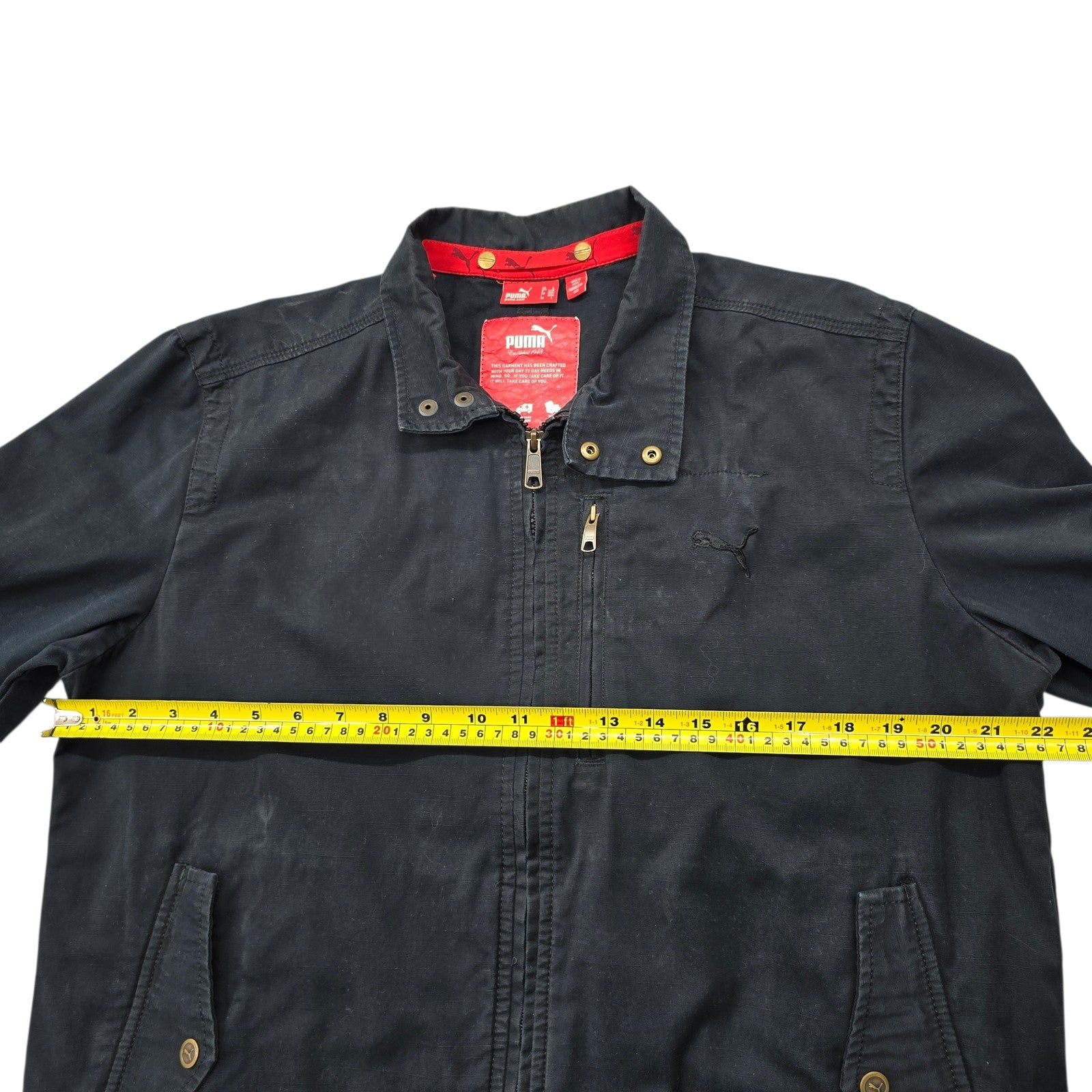 Puma Men Black Jacket size L product image 7