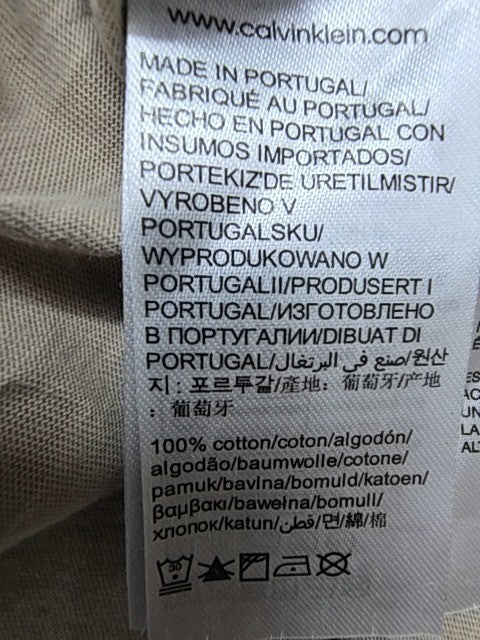 Calvin Klein Jeans Boys Beige T-Shirt size L product image 5