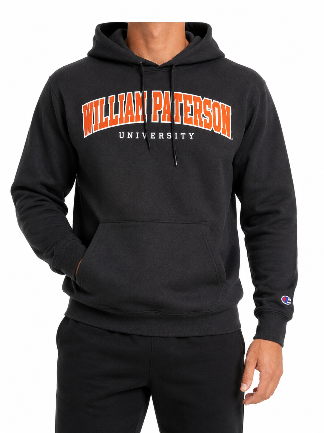 Champion Men Gray Hoodie size L product image 1