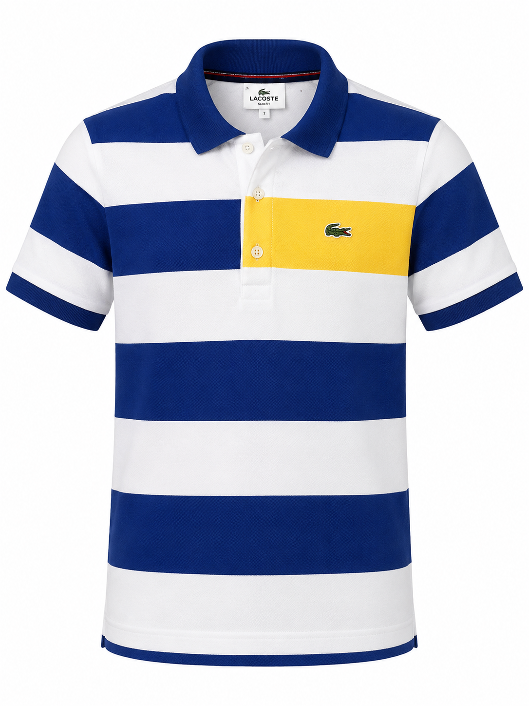 Lacoste Boys Blue Polo Shirt size 7 product image 2