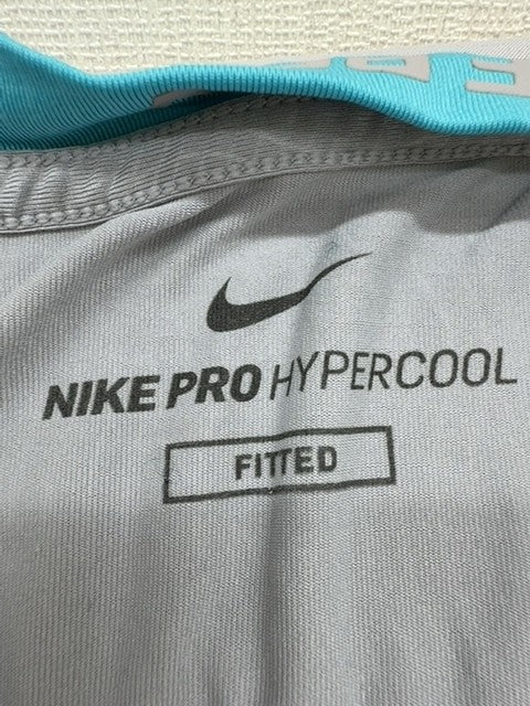 Nike Pro Men's Grey Hypercool Fitted T-Shirt Size M