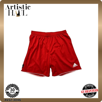 Adidas Men's Red Activewear Shorts Size L 100% Polyester