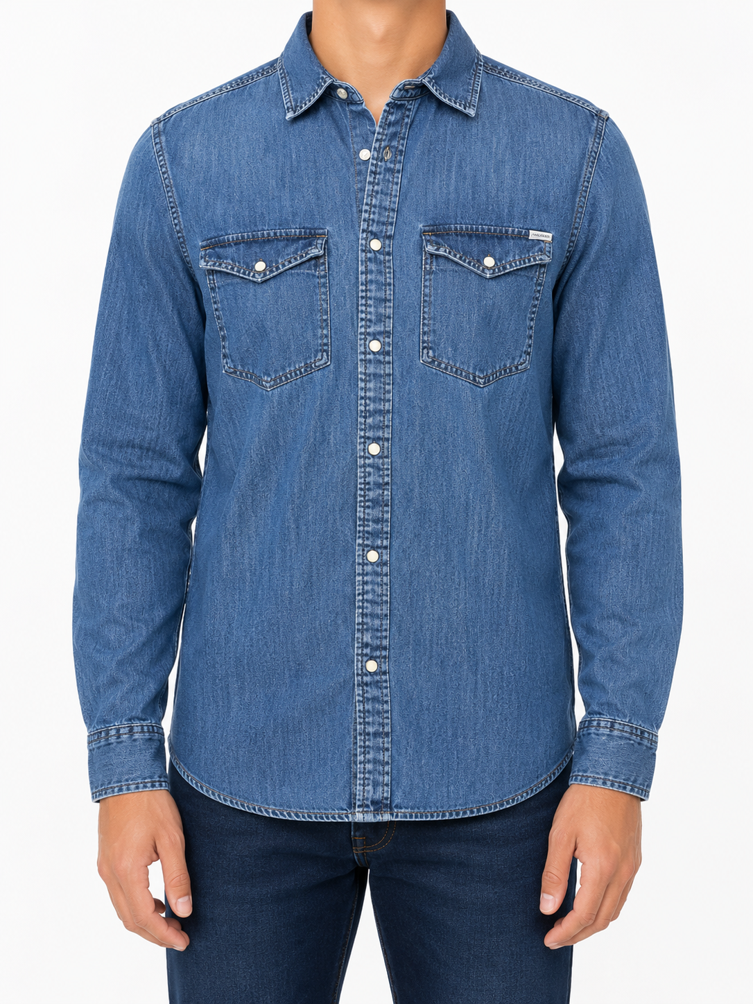 Jack&Jones Men Blue Shirt size M product image 1
