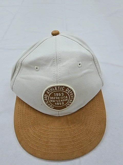 H&M MLB Athletics Baseball Cap White/Brown One Size Adjustable