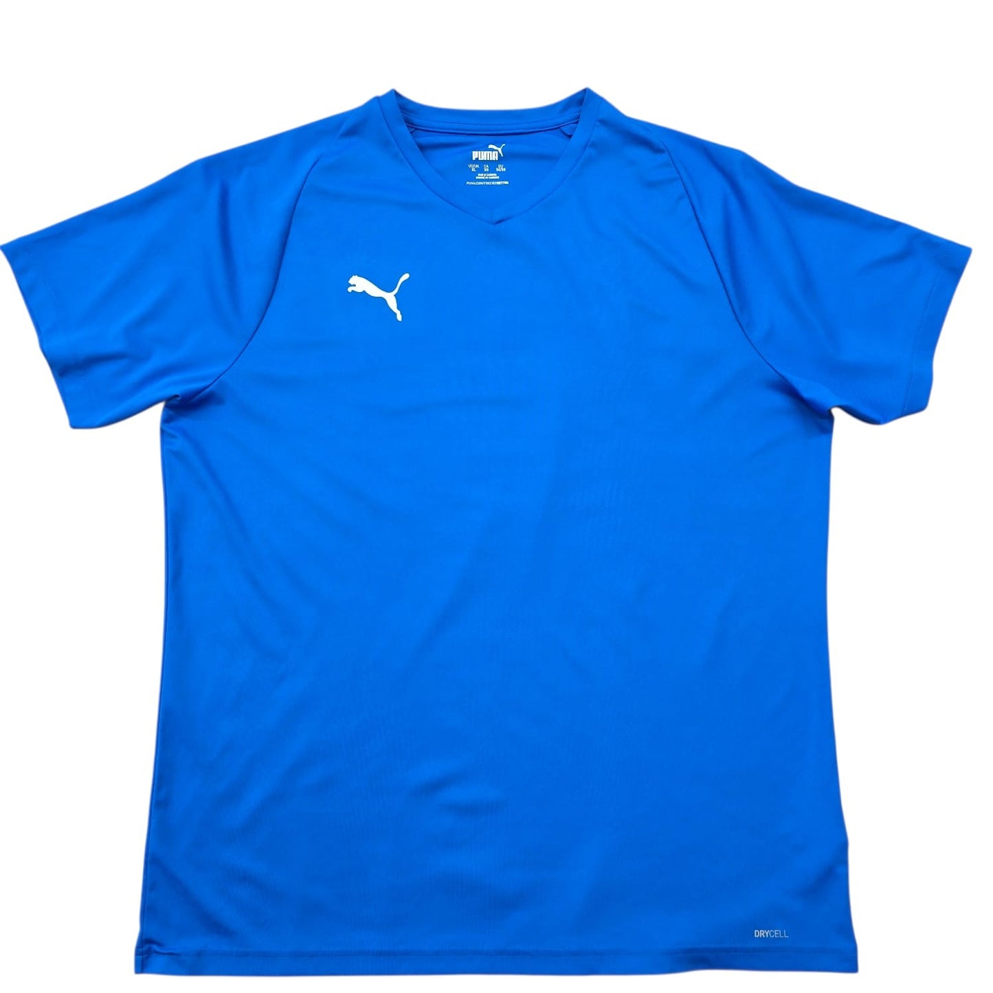 PUMA Men's Electric Blue DryCELL Soccer Jersey XL