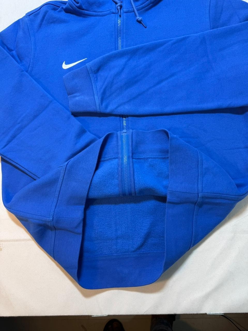 Nike Blue Full Zip Hoodie Men's | L | Sportswear Sweatshirt