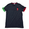 U.S. Polo Assn. Men Black T-Shirt size 15 product image 1