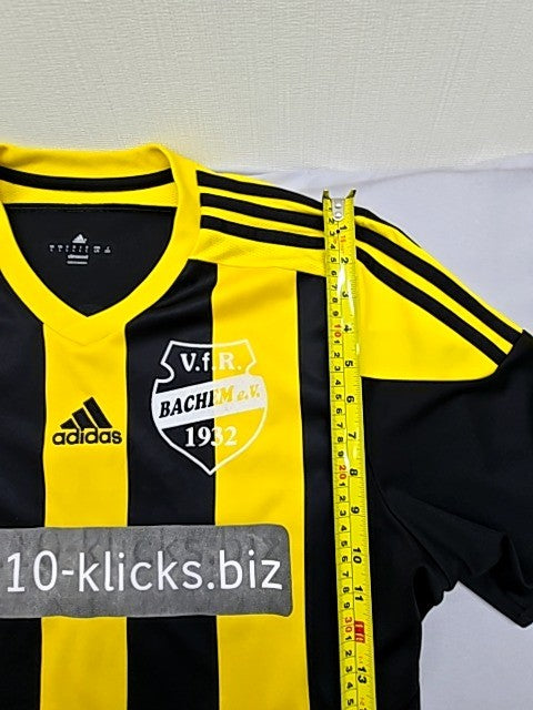 Adidas Men's VfB Stuttgart Black Yellow Soccer Jersey(#14) XL Climalite