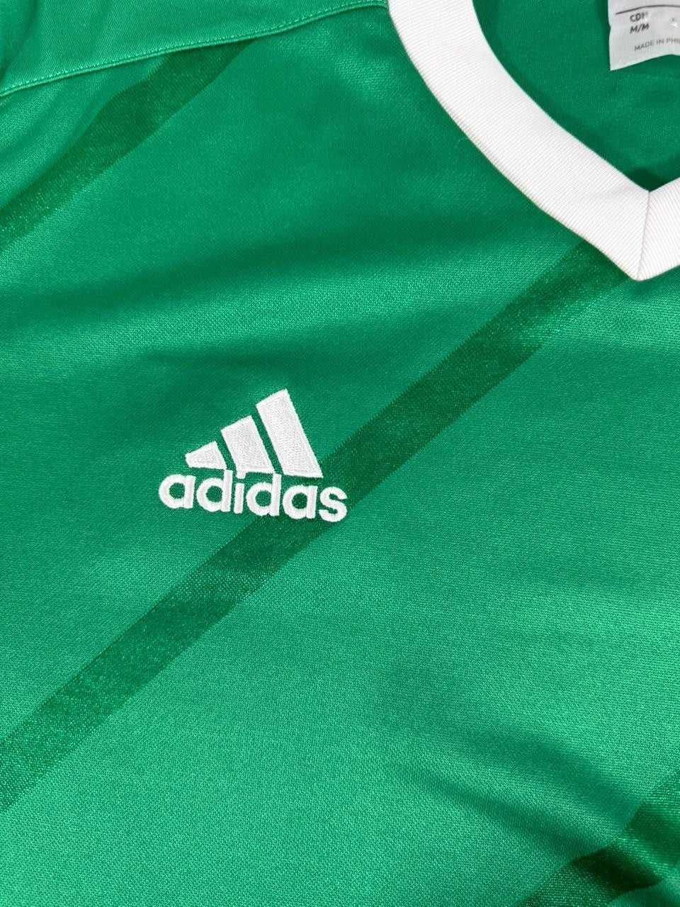 Adidas Men's Green Soccer Football Jersey Shirt Climalite Size M