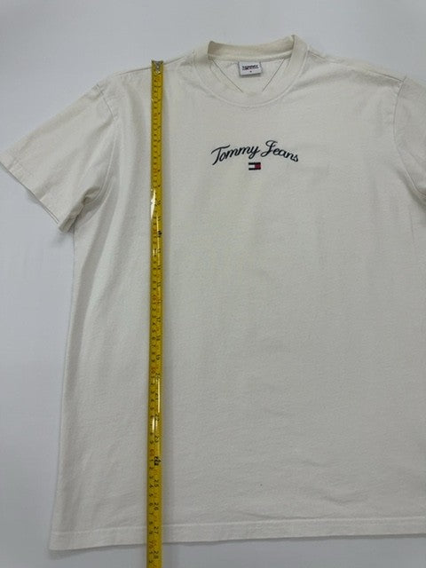 Tommy Jeans Men White T-Shirt size M product image 5