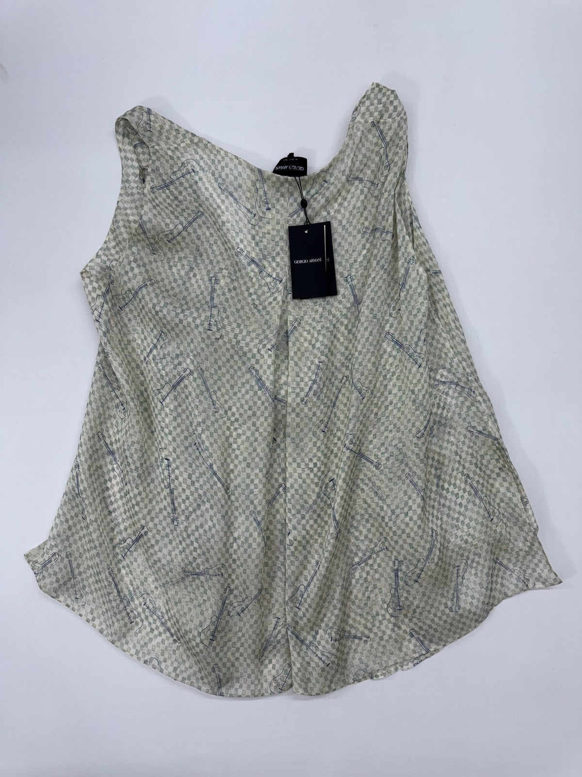 Giorgio Armani Women Green Blouse size 44 product image 2