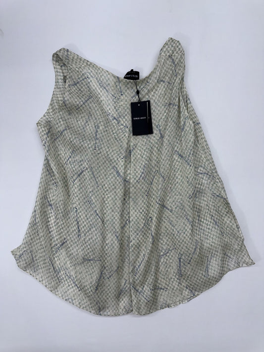 Giorgio Armani Women Green Blouse size 44 product image 2