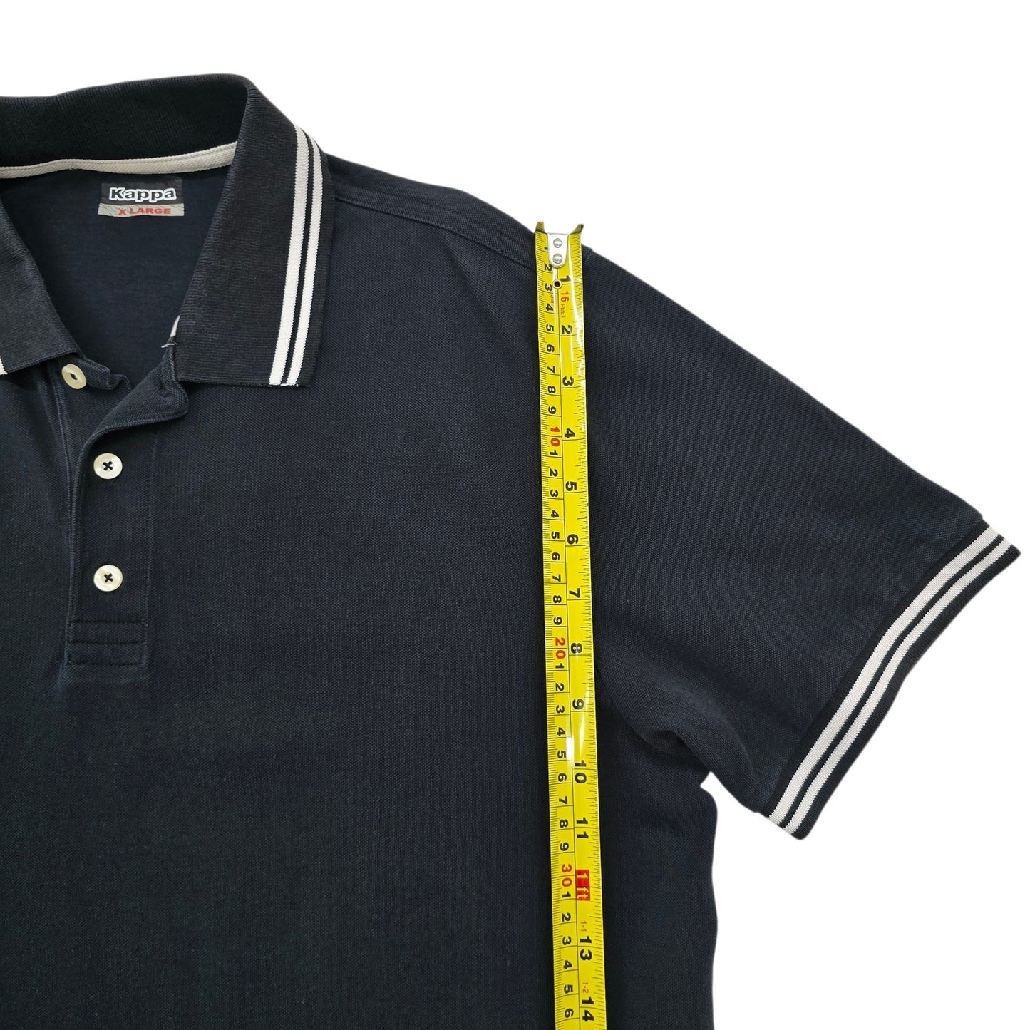Kappa Men Navy Polo Shirt size XL product image 6