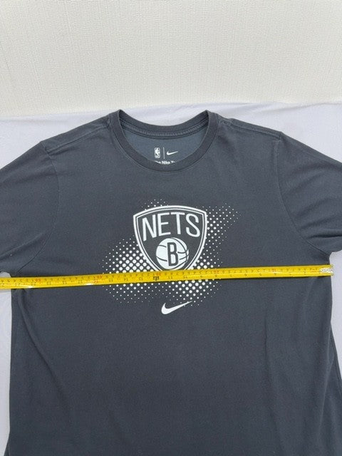Nike Men's Black Brooklyn Nets Dri-FIT T-Shirt Size L