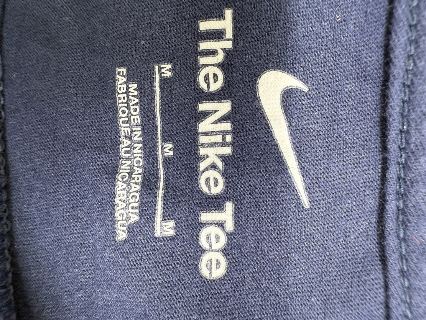 Nike Men's M Navy Basketball Crew T-Shirt 2024 Nicaragua