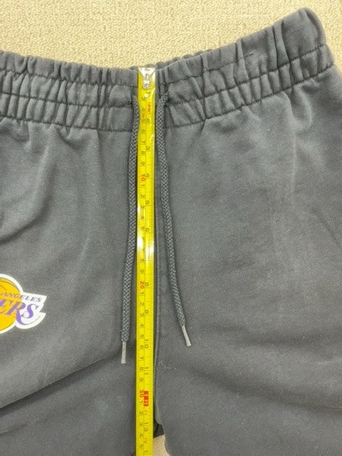 New Era LA Lakers Black Men's Shorts S Cotton Drawstring