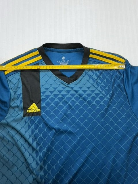 Adidas Men's End Plastic Waste Blue Jersey XL NWT