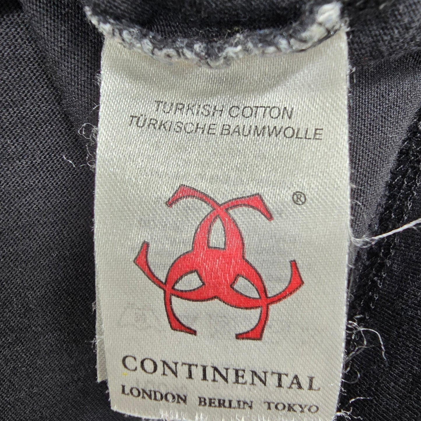 Continental Unisex Black T-Shirt size S product image 4