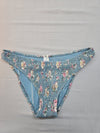 Oysho Women's Blue Swimwear – Size S, Floral