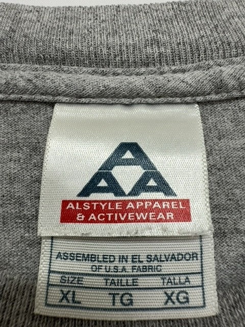 Alstyle Men Gray T-Shirt size XL product image 3