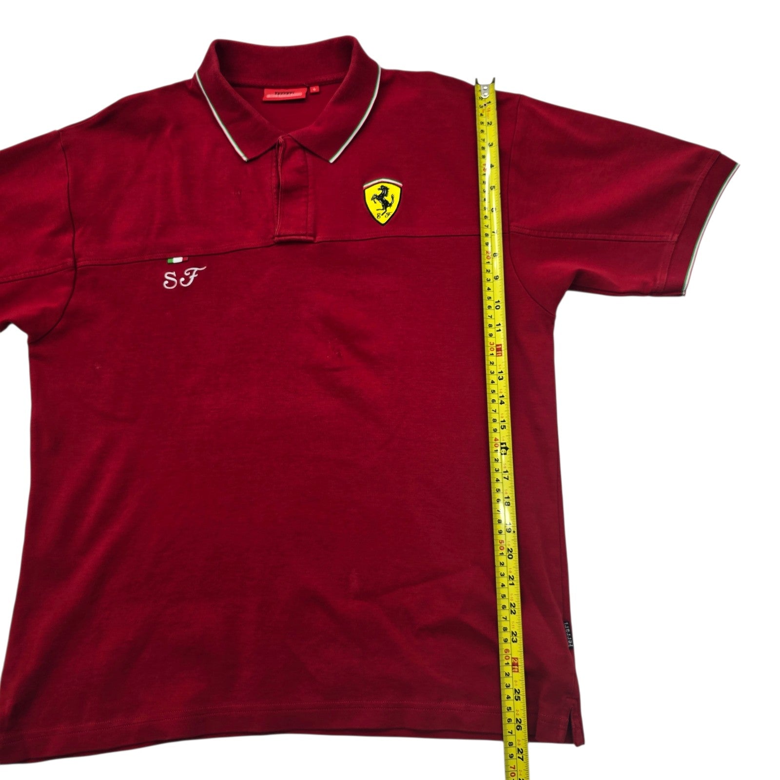 Ferrari Boys Red Polo Shirt size L product image 8