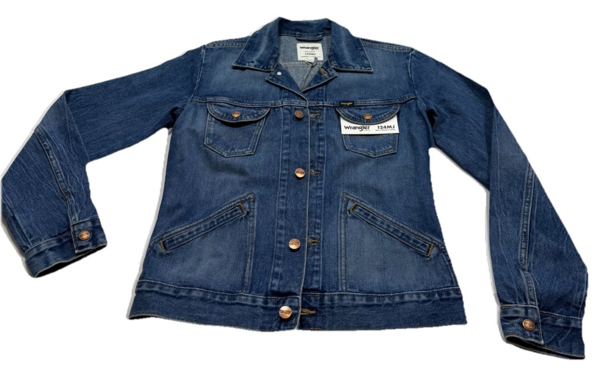 Wrangler Icons 124Mj Denim Jacket Brand New