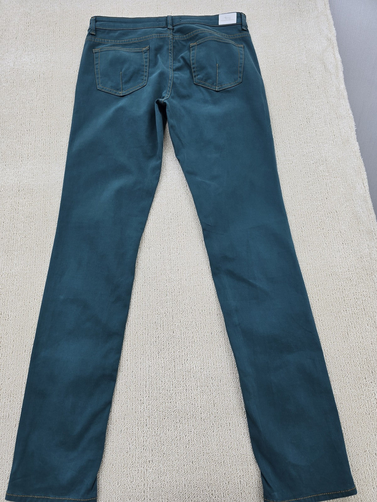Harmont & Blaine Men's Jeans Size 44 Dark Green Denim Regular